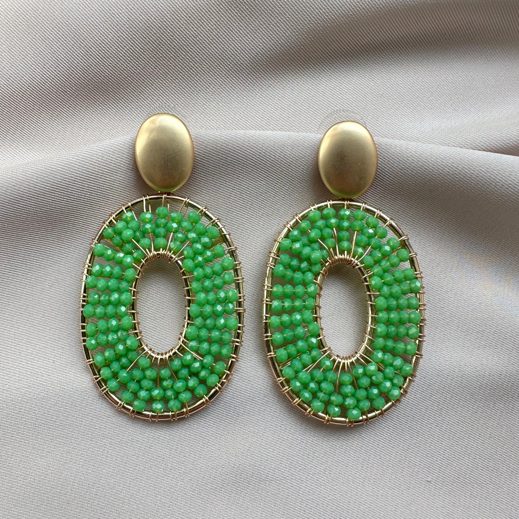 Earring May - Green