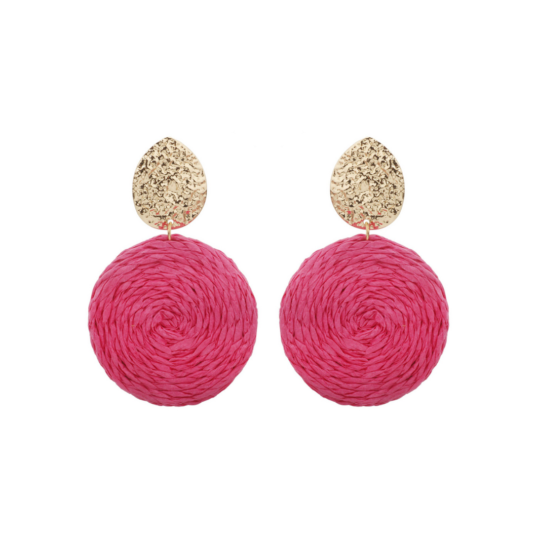 Earring Vivi - Fuchsia