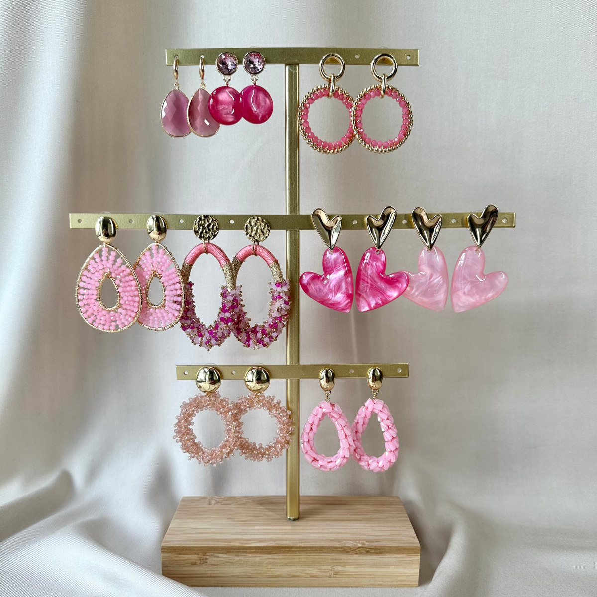 Oorbellen Maud - Roze