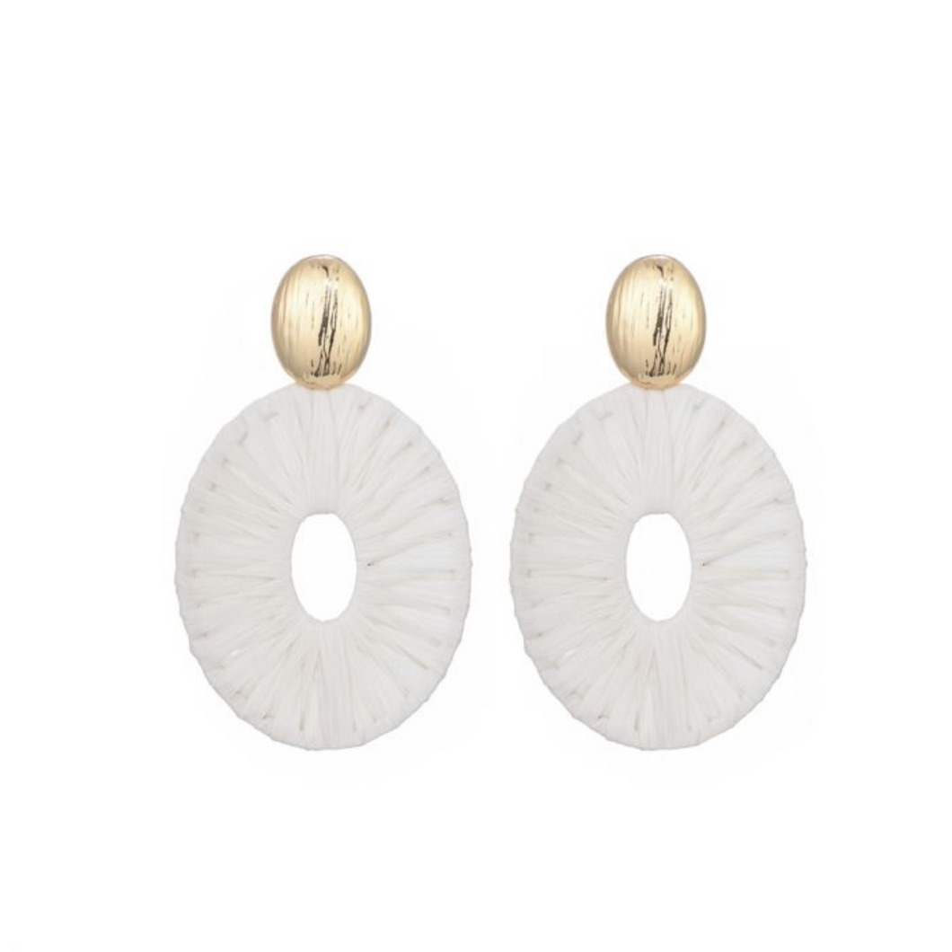 Earring Raffie - Off White