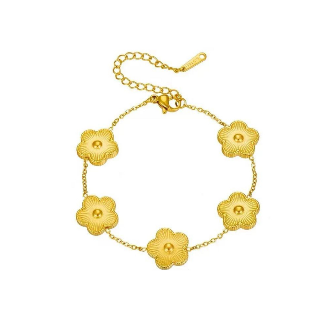 Bracelet Jade - Gold