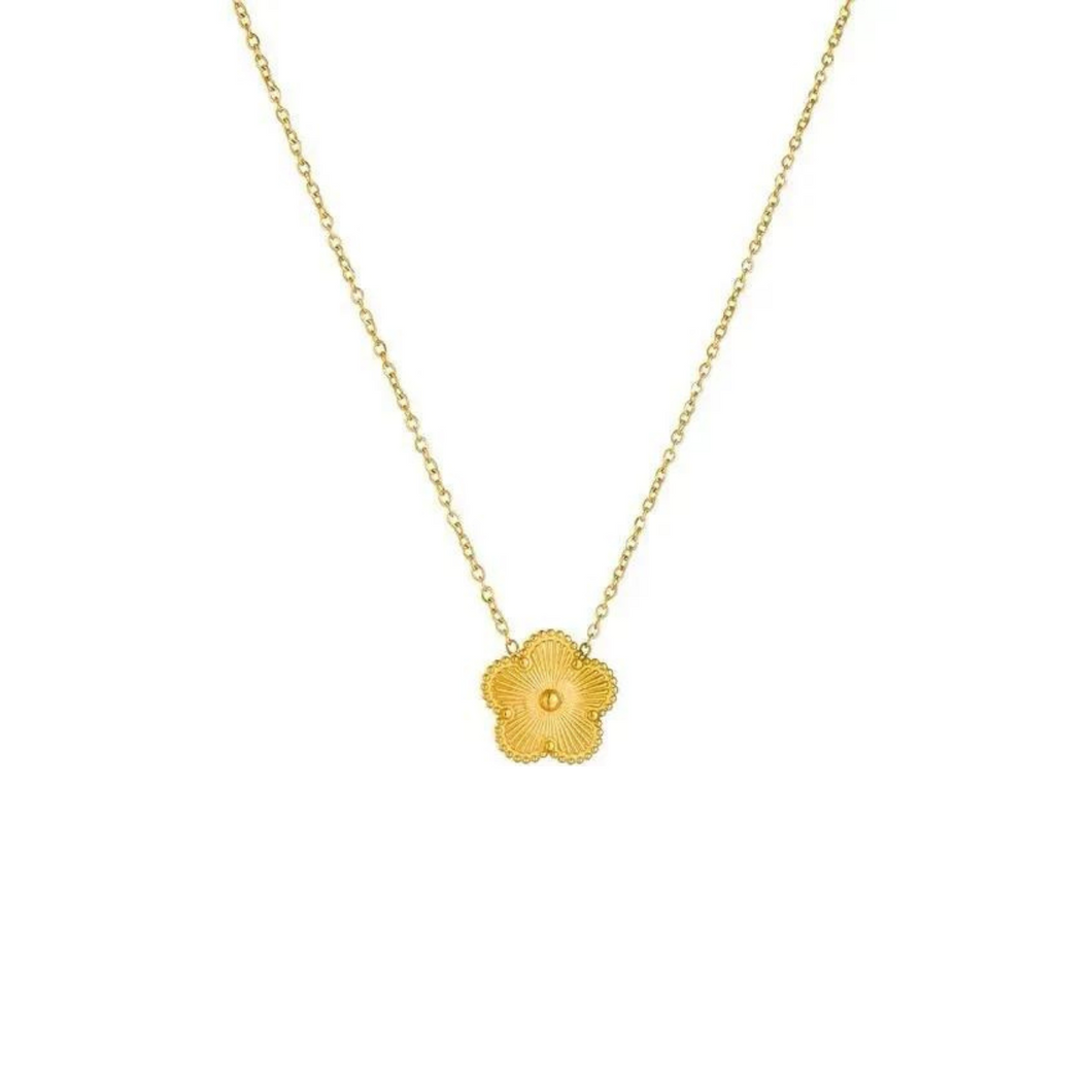 Necklace Jade - Gold