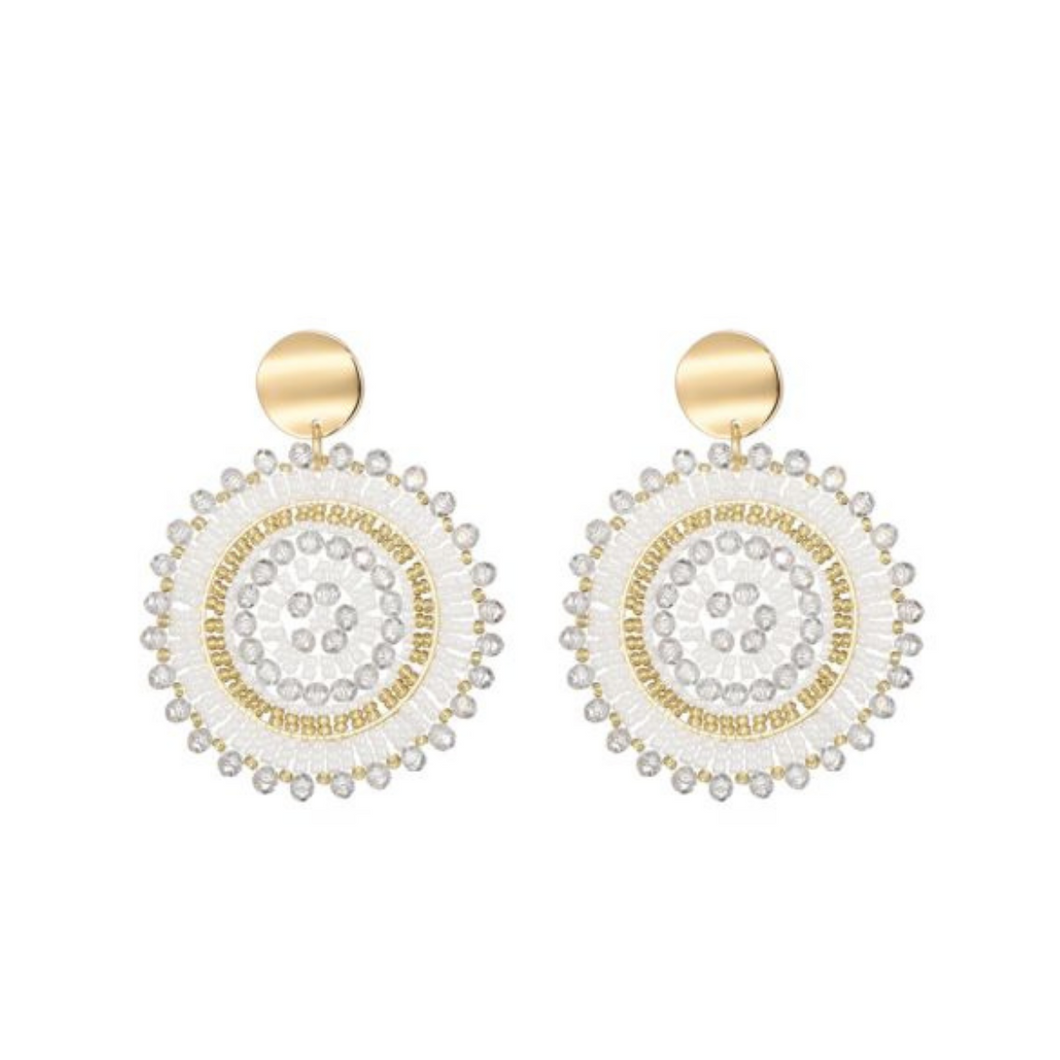 Earring Josephine - White