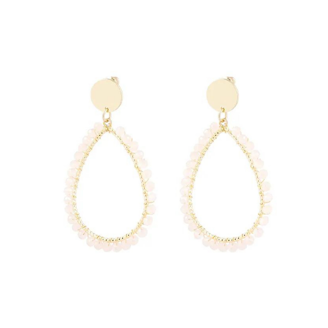 Earring Drop - White