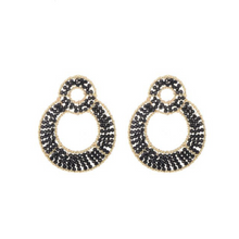 Afbeelding in Gallery-weergave laden, Earring Loes - Black
