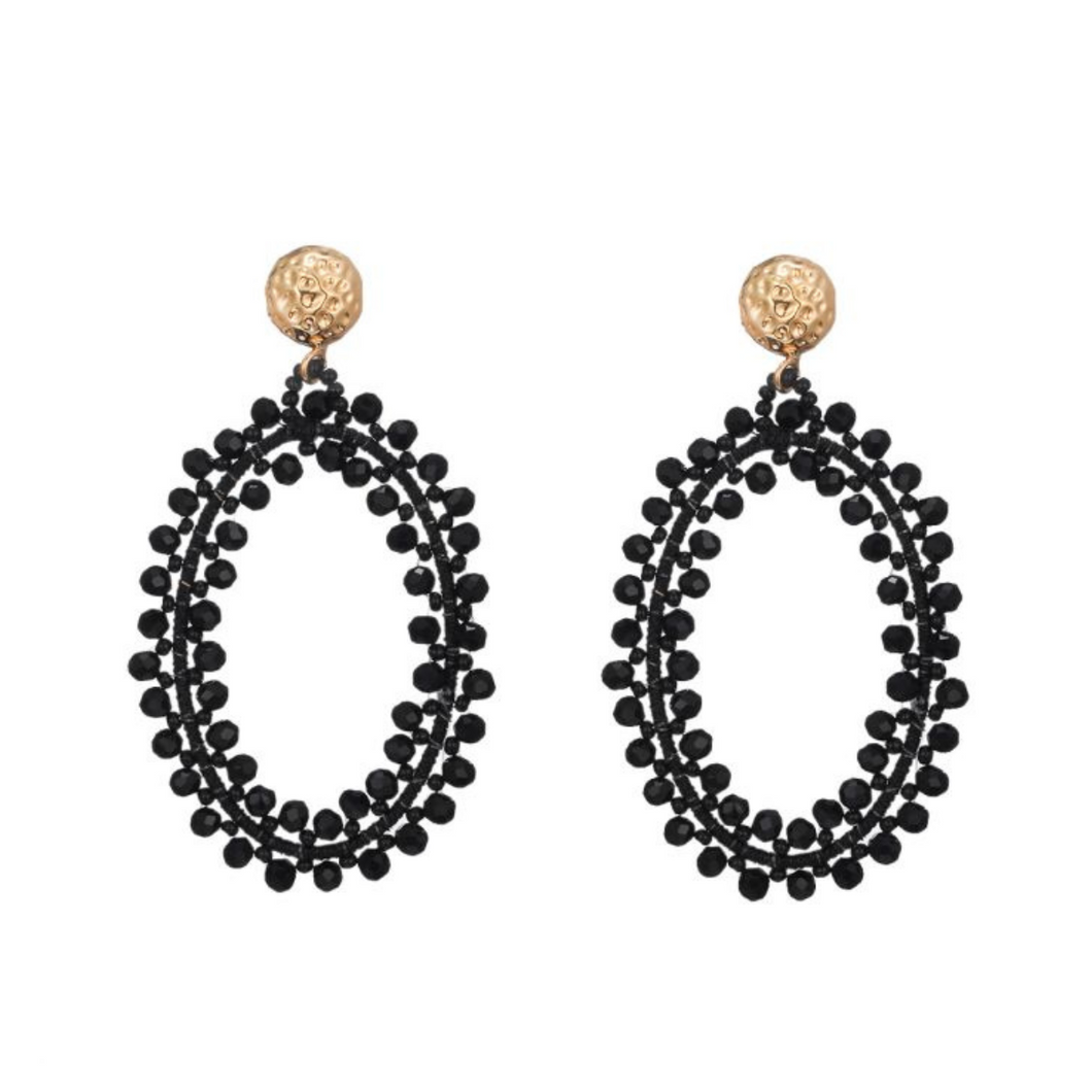 Earring Franka - Black