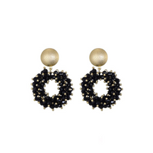 Afbeelding in Gallery-weergave laden, Earring Rowan - Black
