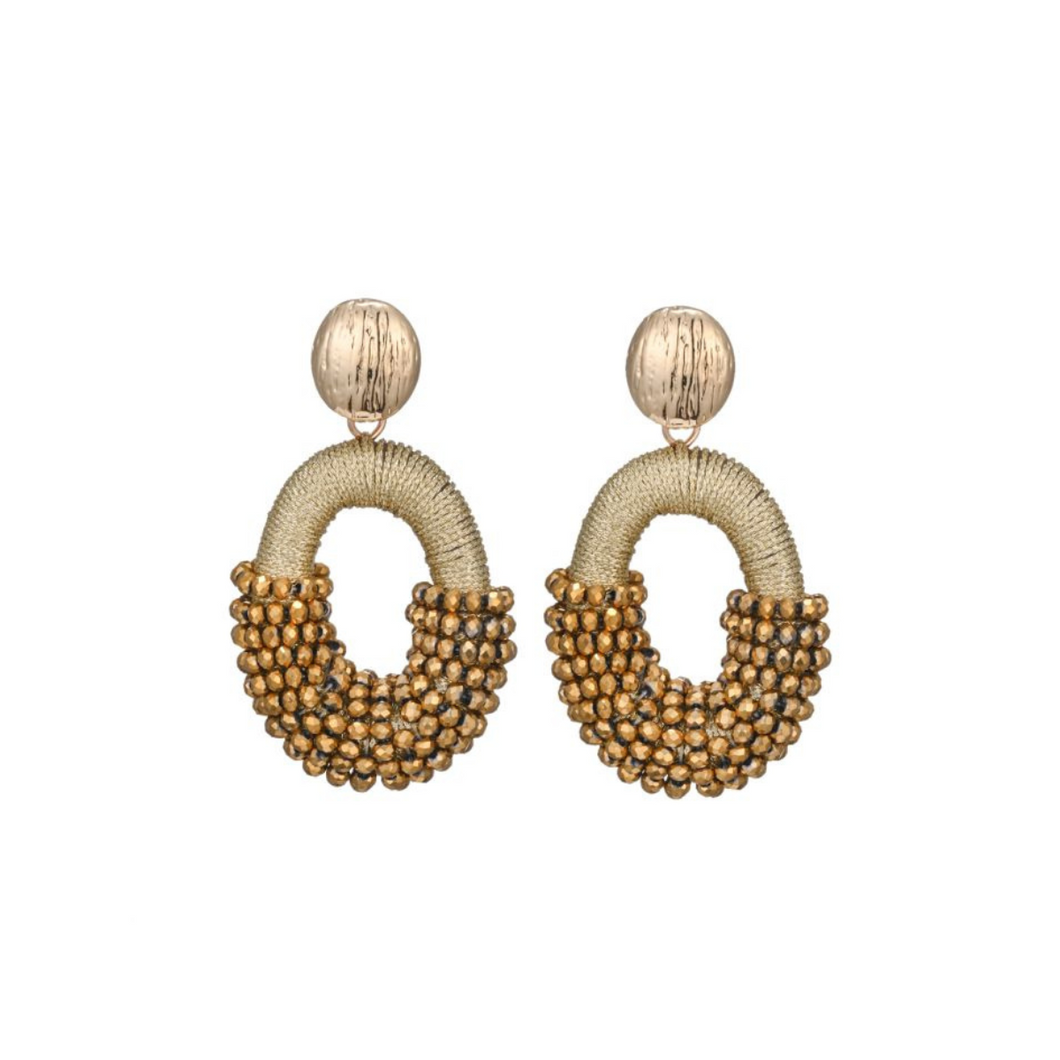 Earring Hazel - Taupe