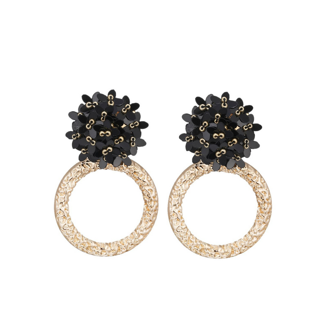 Earring Pixie - Black