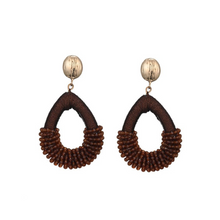 Afbeelding in Gallery-weergave laden, Earring Yvette - Brown
