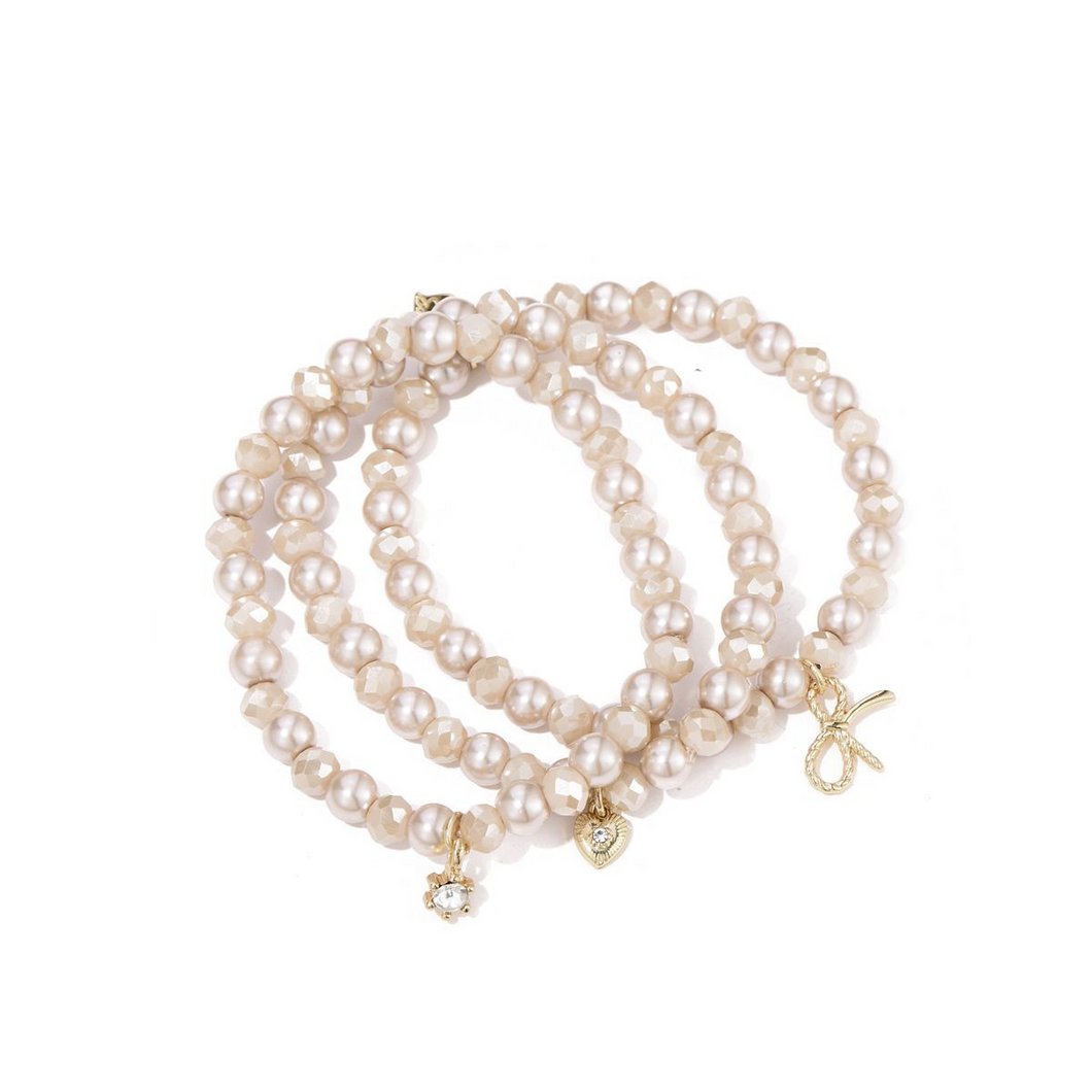 Bracelet Set Indy - Beige