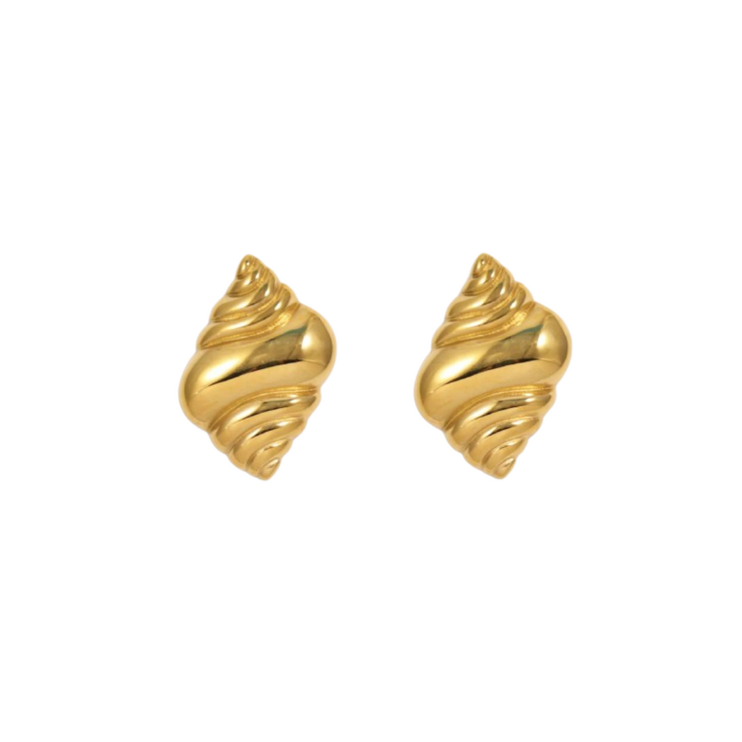 Earring Croissant XL - Gold