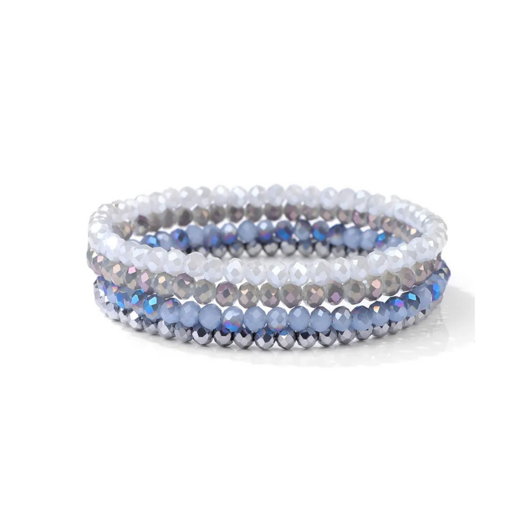 Bracelet Set Rory - Grey & Blue