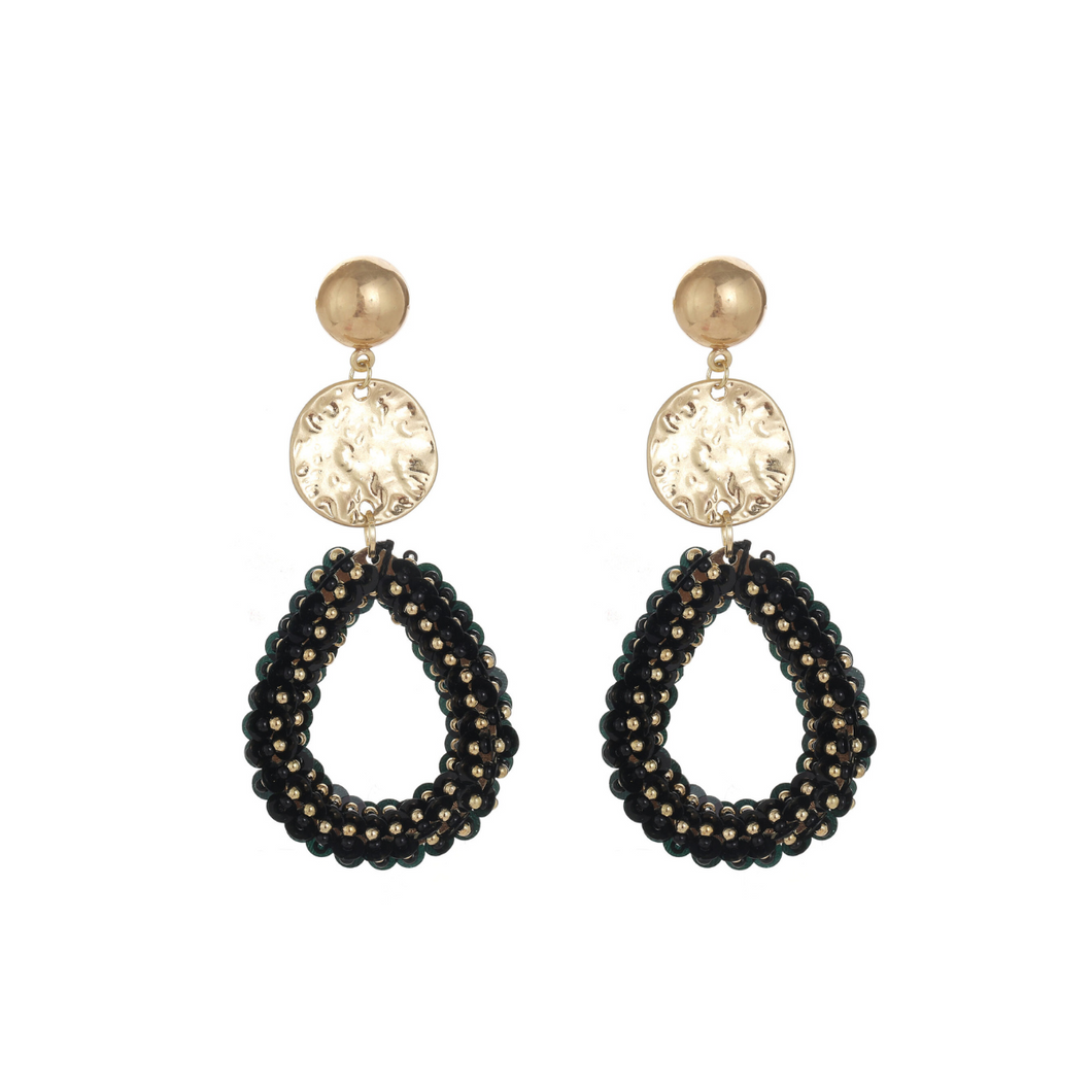 Earring Liza - Black