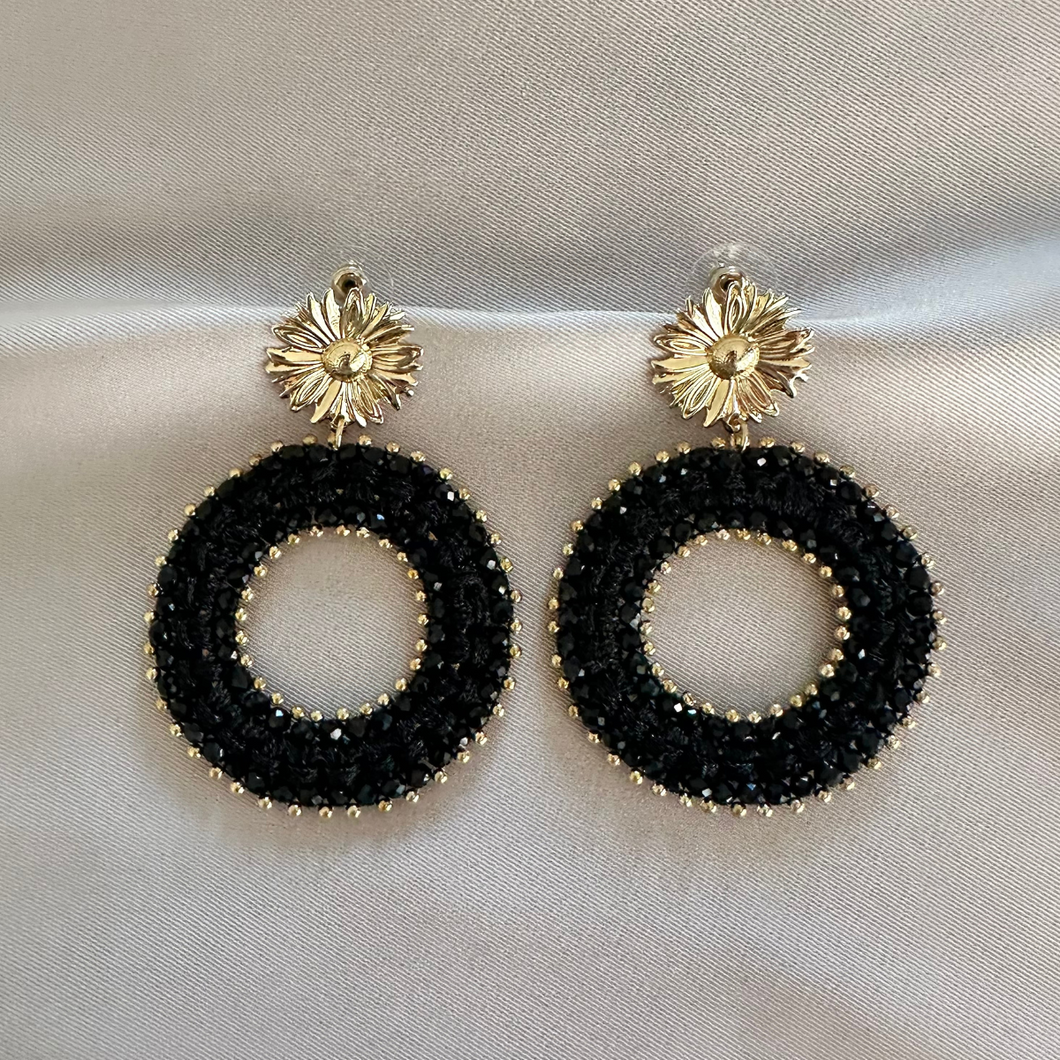 Earring Caitlin - Black