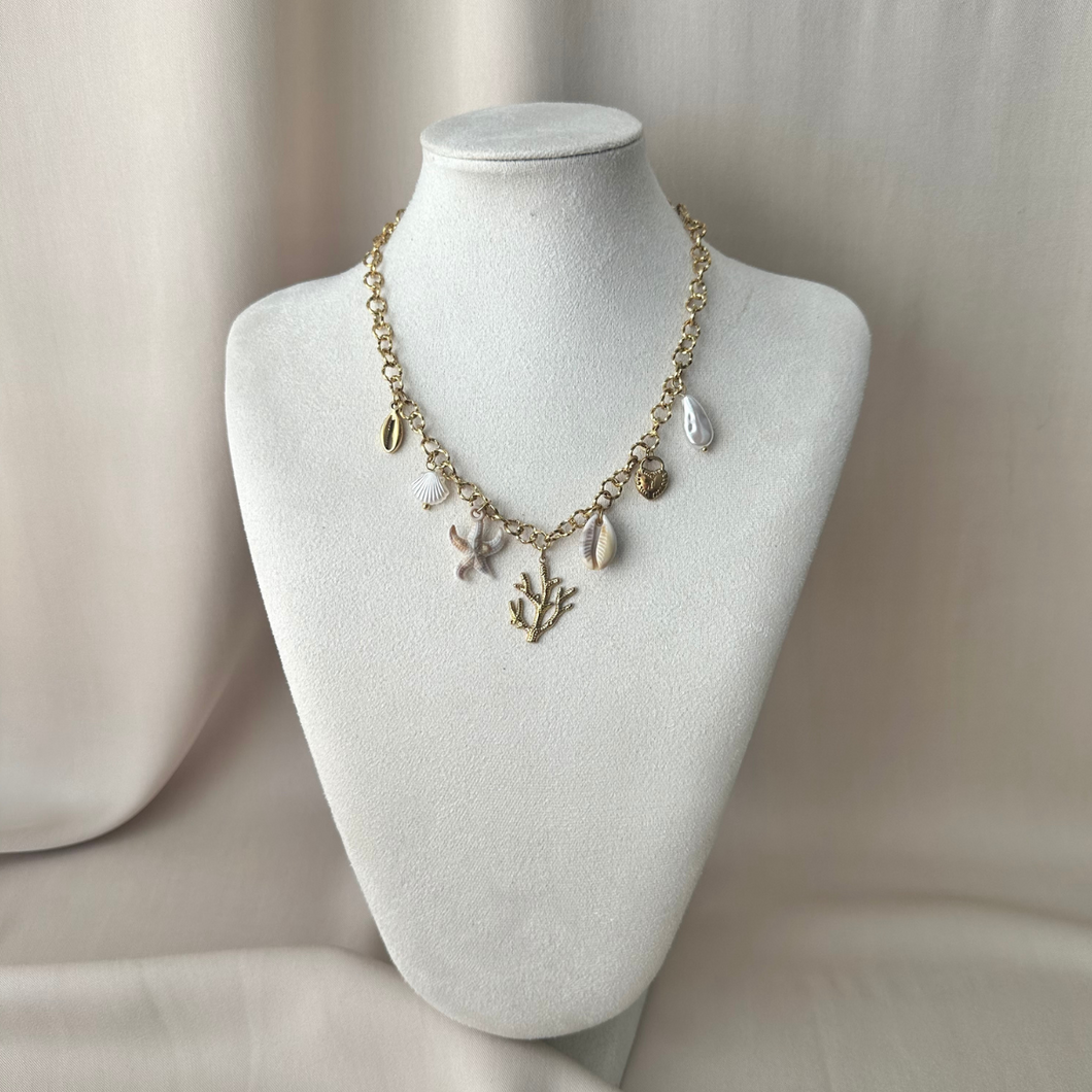 Necklace Sealife - Gold