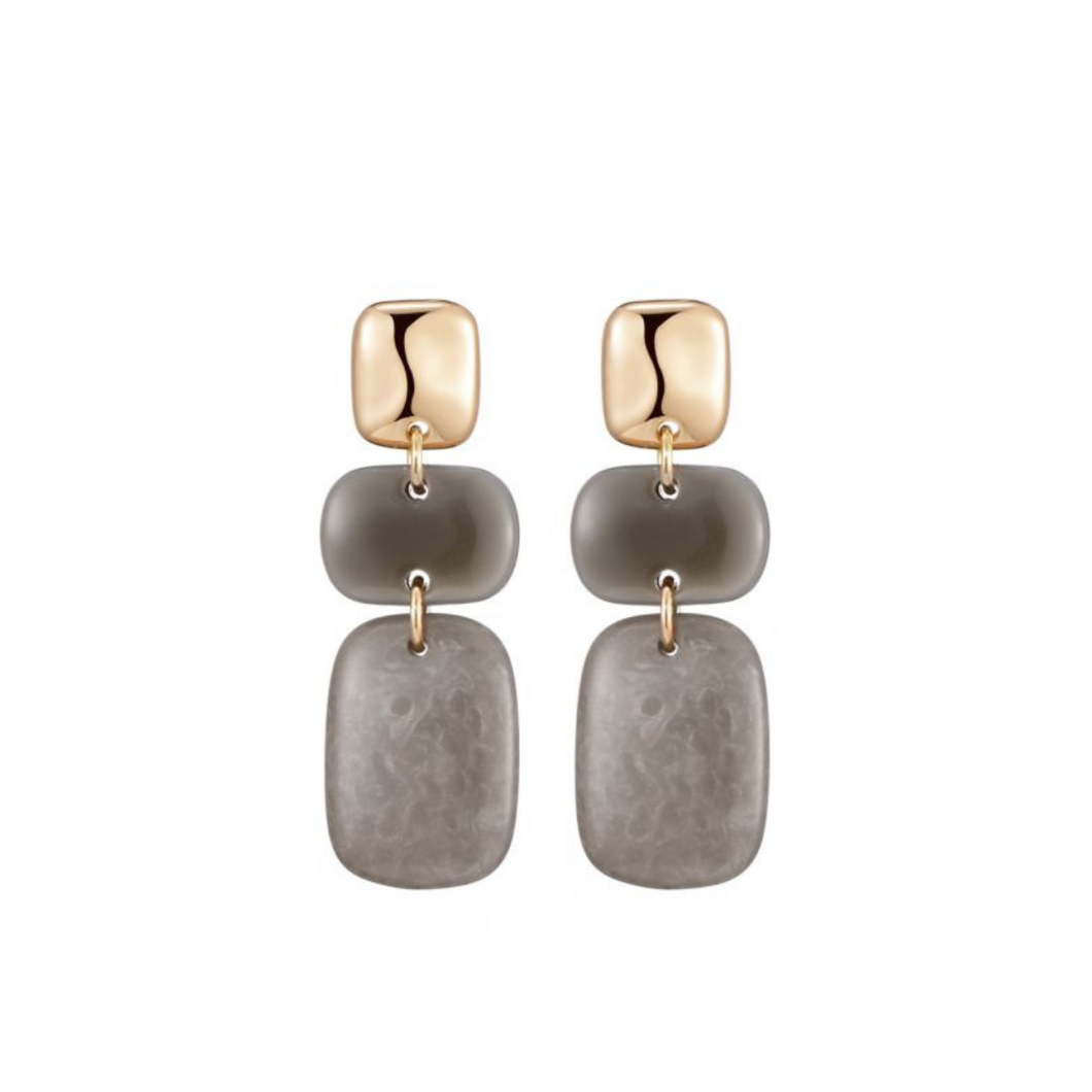 Earring Rox - Grey