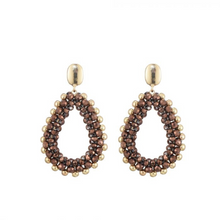 Afbeelding in Gallery-weergave laden, Earring Maecy - Brown
