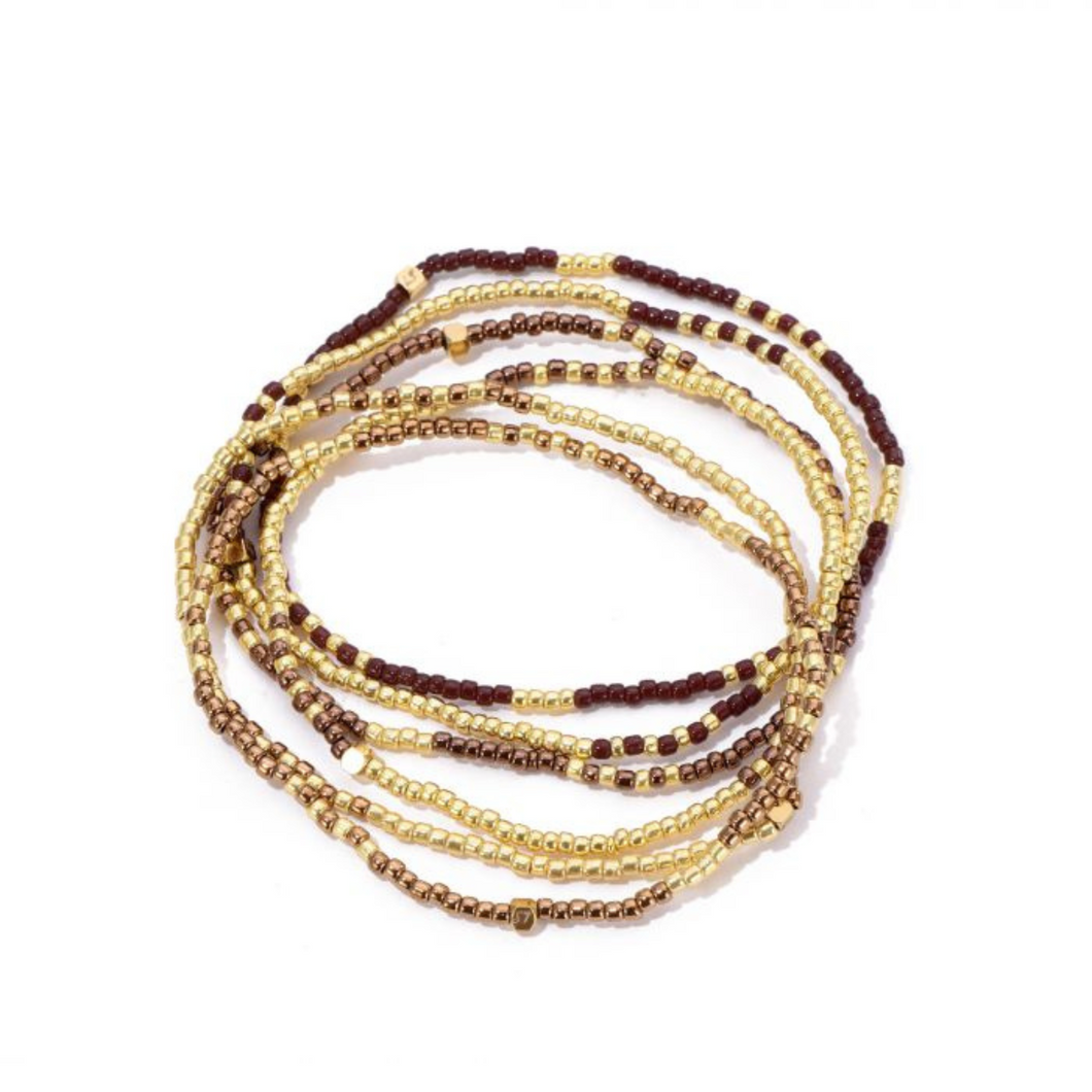 Bracelet Set Milou - Brown