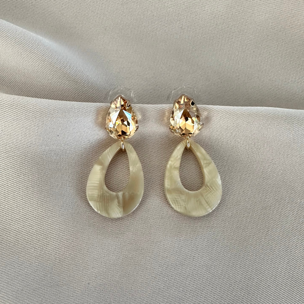 Earring Aurora - Beige