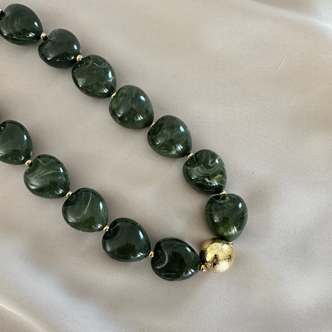 Necklace Adele - Green