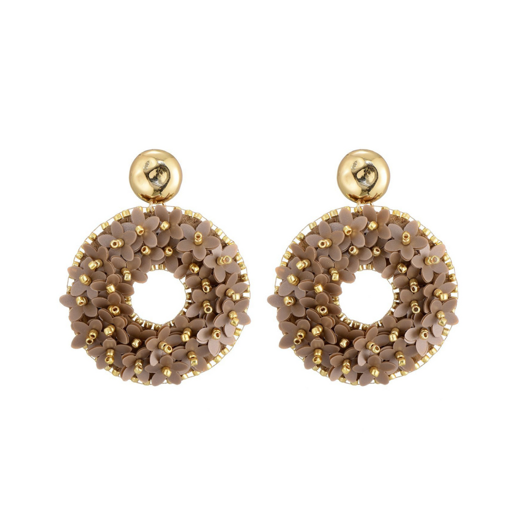 Earring Kiki - Taupe