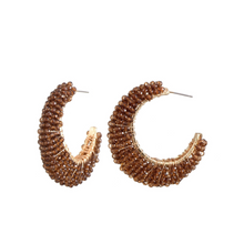 Afbeelding in Gallery-weergave laden, Earring Reina - Brown

