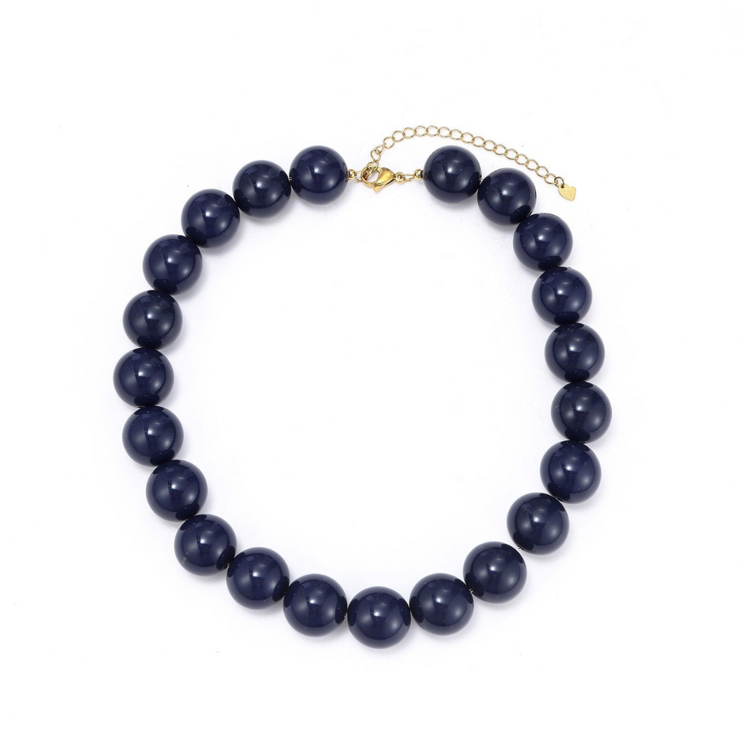 Necklace Ines - Midnight Blue