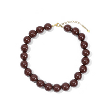 Afbeelding in Gallery-weergave laden, Necklace Ines - Brown
