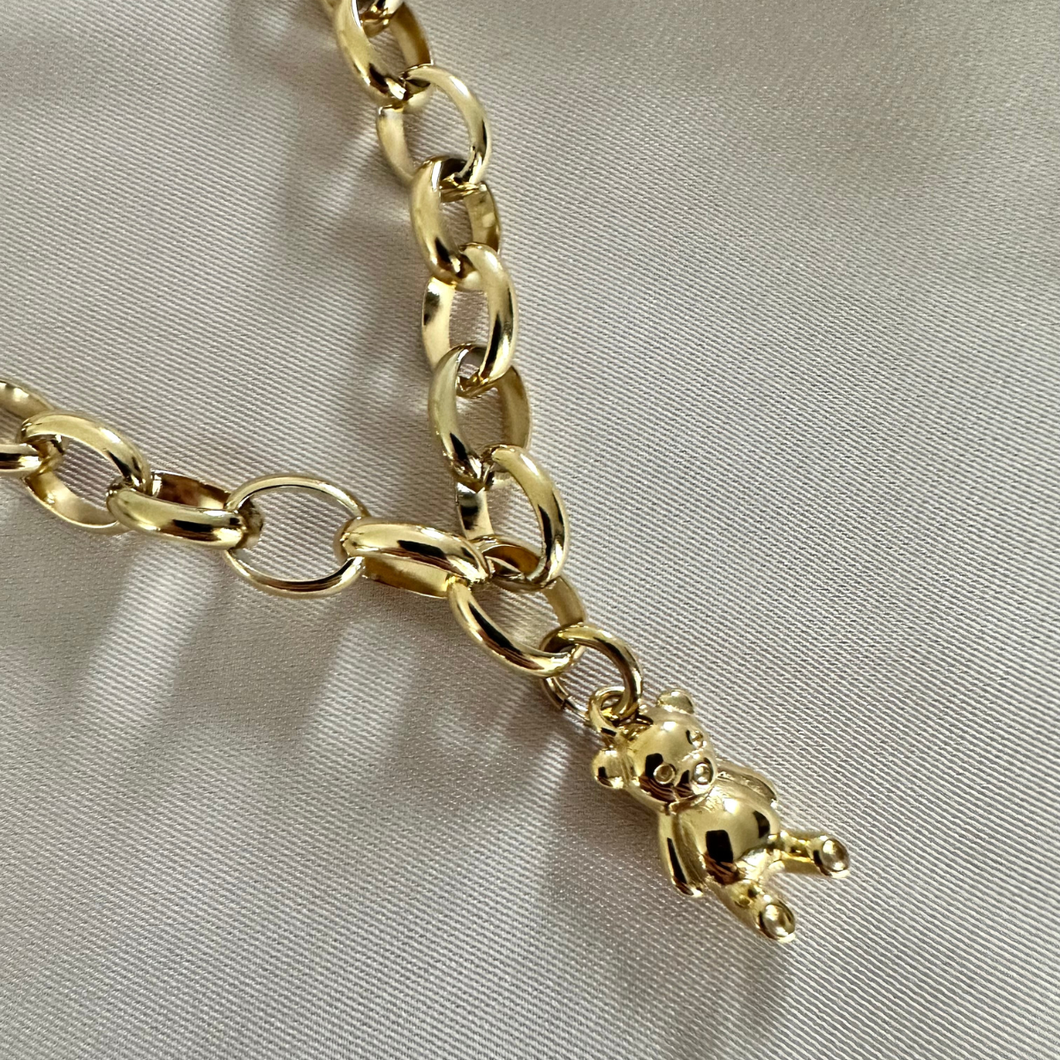 Ketting Teddy - Goud