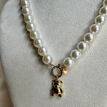 Afbeelding in Gallery-weergave laden, Ketting Teddy - Parel &amp; Goud
