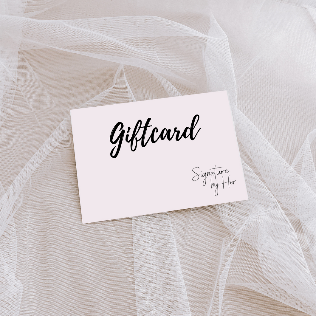 Signature by her Giftcard (digitaal)