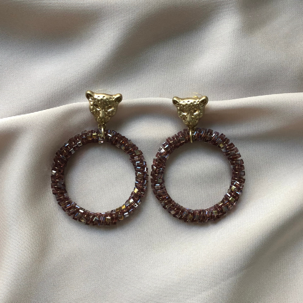 Earring Gaby - Taupe