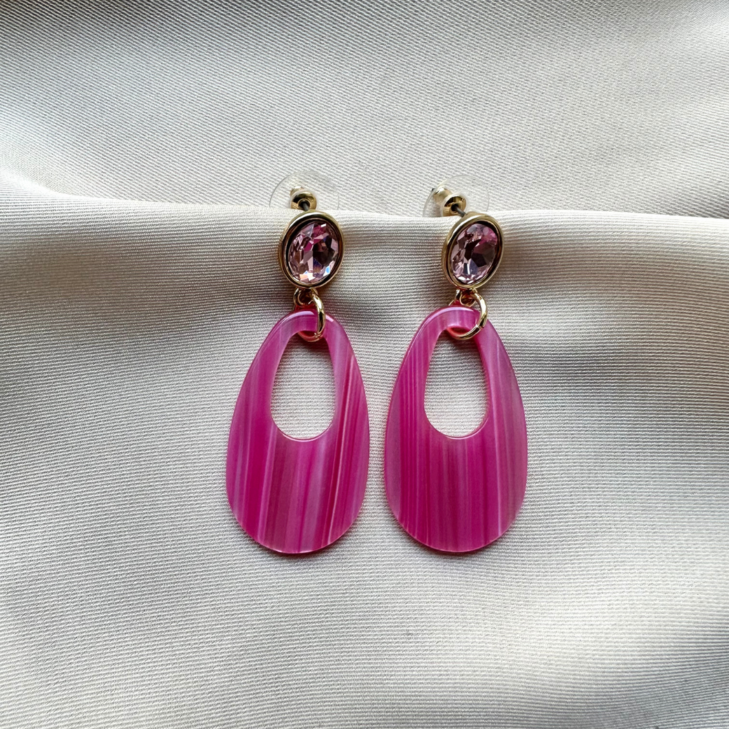 Earring Fenna - Pink