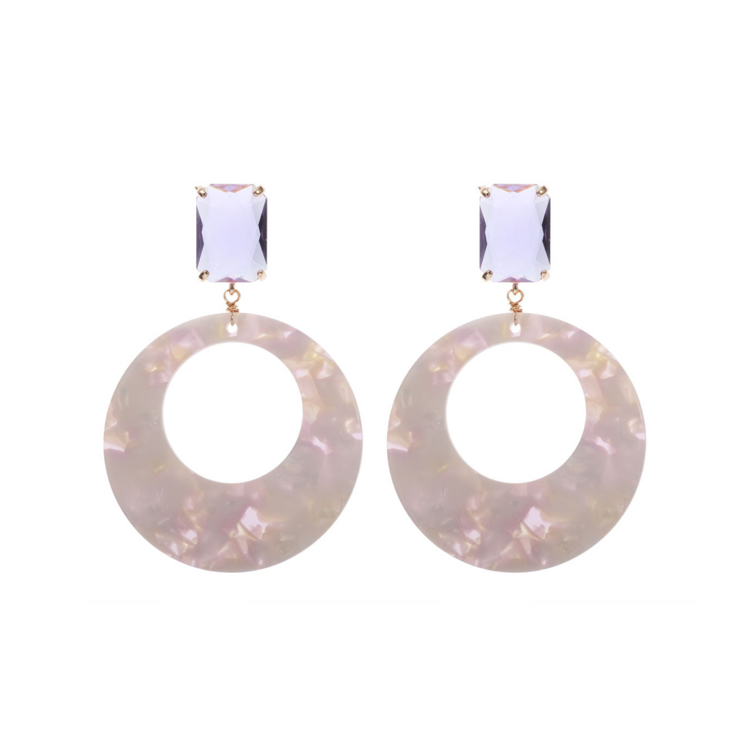 Earring Aurelie - Lila