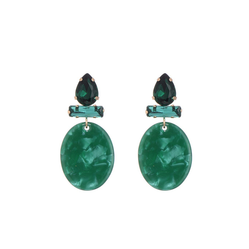 Earring Gina - Green