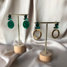 Afbeelding in Gallery-weergave laden, Earring Gina - Green
