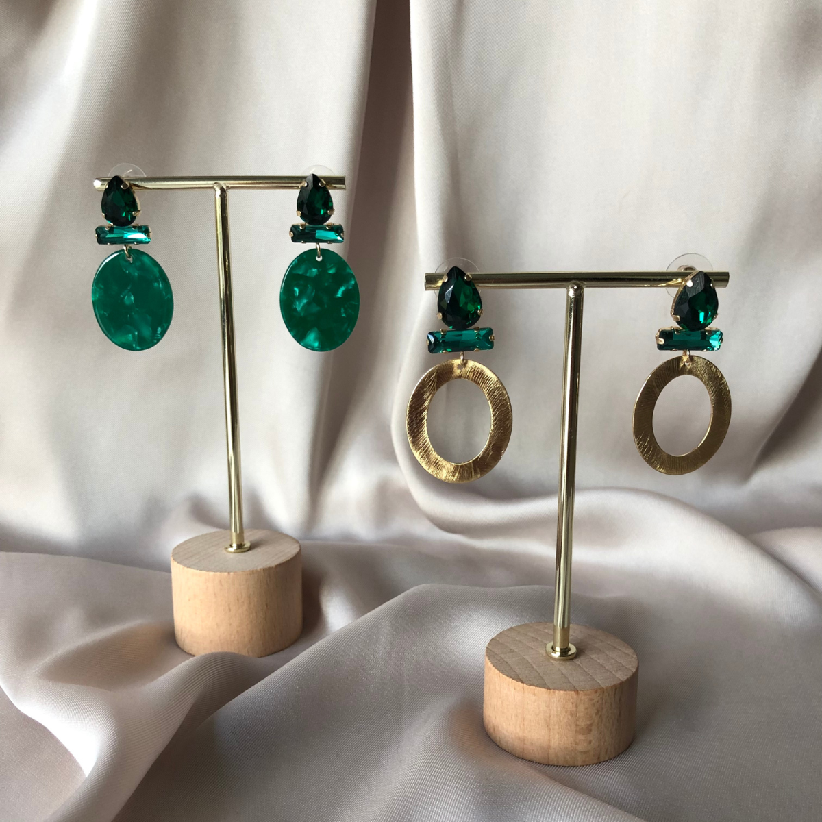 Oorbellen Jotti - Groen
