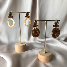 Afbeelding in Gallery-weergave laden, Earring Gina - Brown
